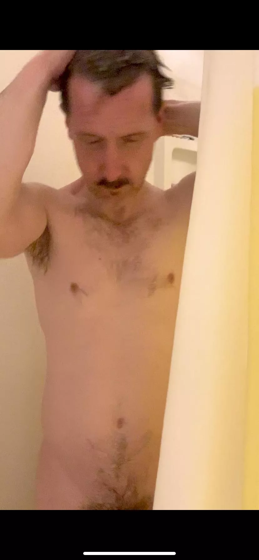 I am (45) and getting married this summer to my beautiful plus size fiancé. (F25). She dared me to post this pic here from my shower tonight. posted by circa999