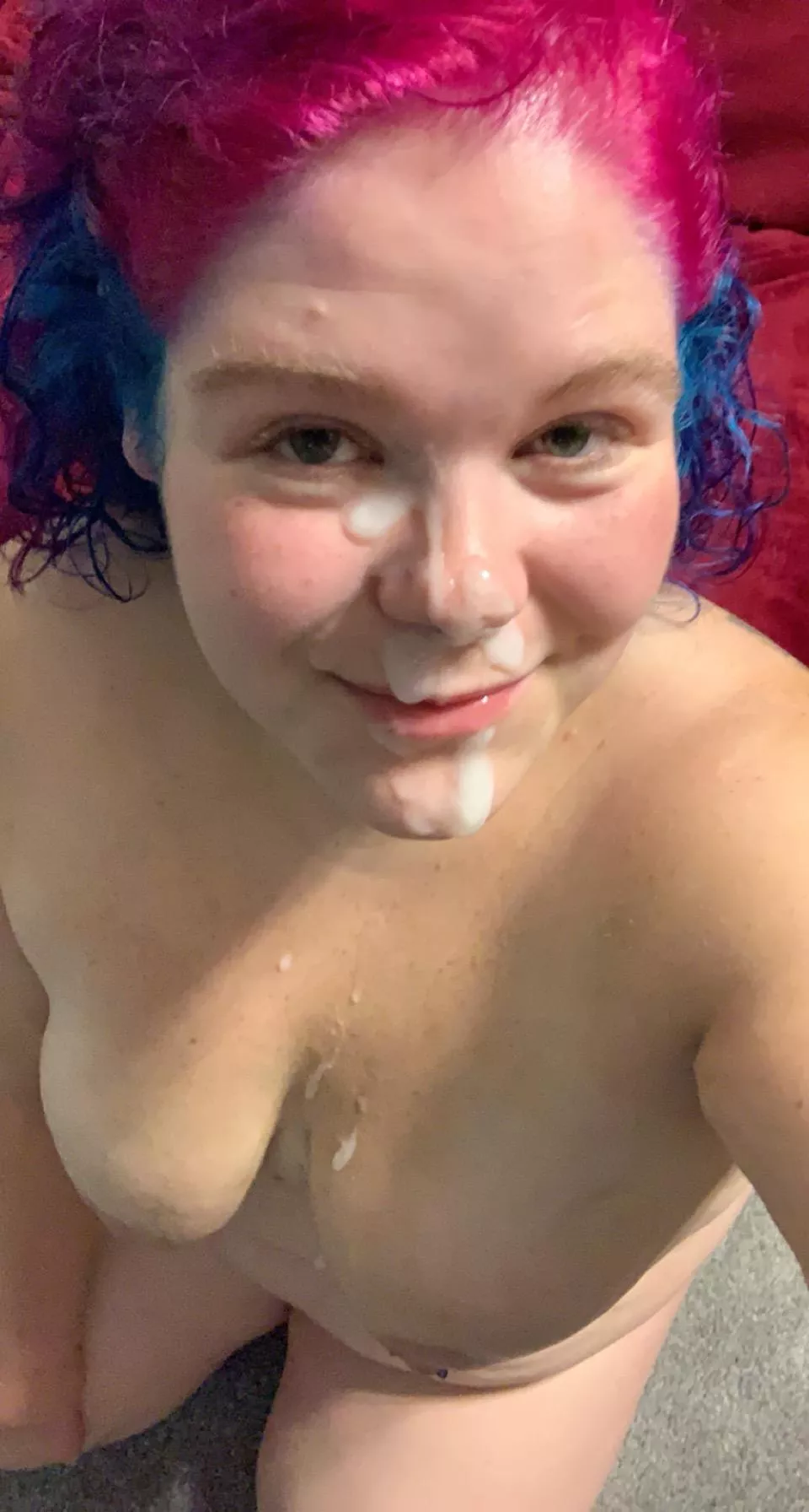 I just love having my face splattered posted by Kindlenark