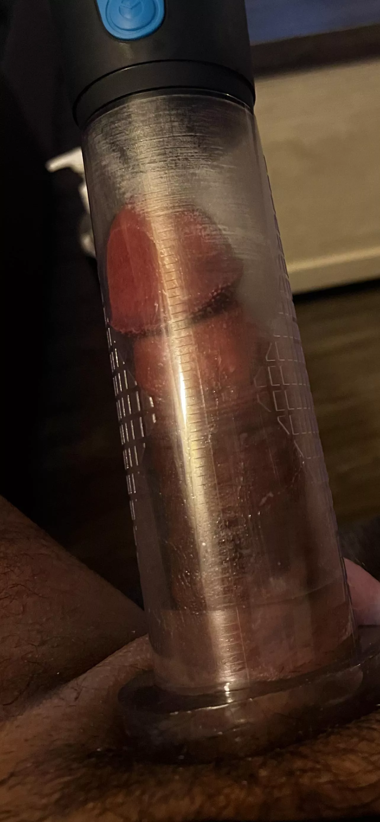 I love it when hubby pumps his cock for me! The girth on that 7 inch dick fills me so good! posted by Occouple4fun