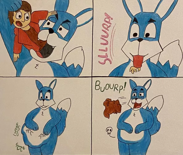 {image} Eating Some Fox Chow by LegGay