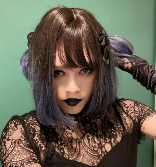 Just an old pic where I felt really cute with my makeup☺️ by Dry-Apple2493