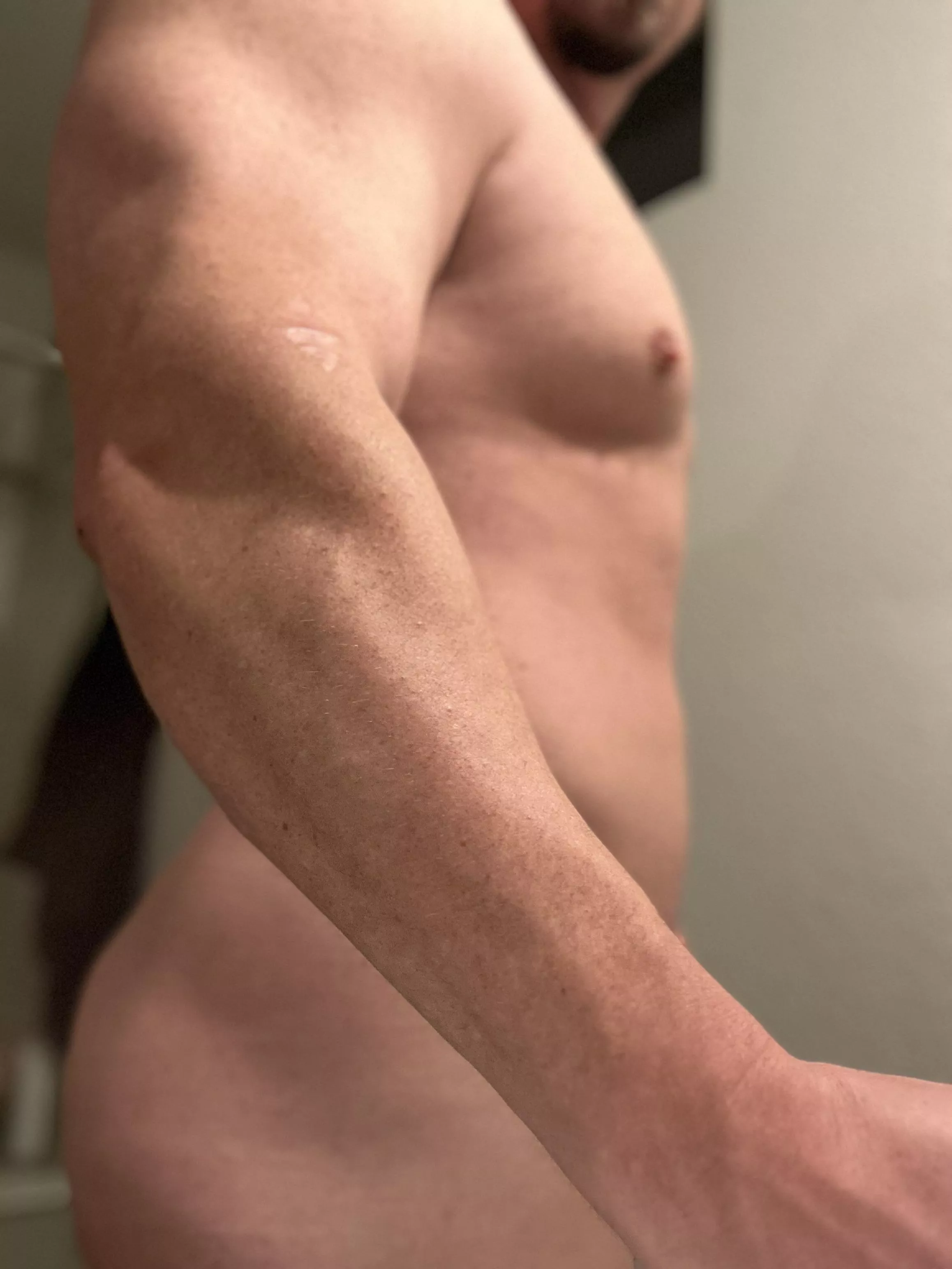 Just out of the shower. posted by MaxxNateez