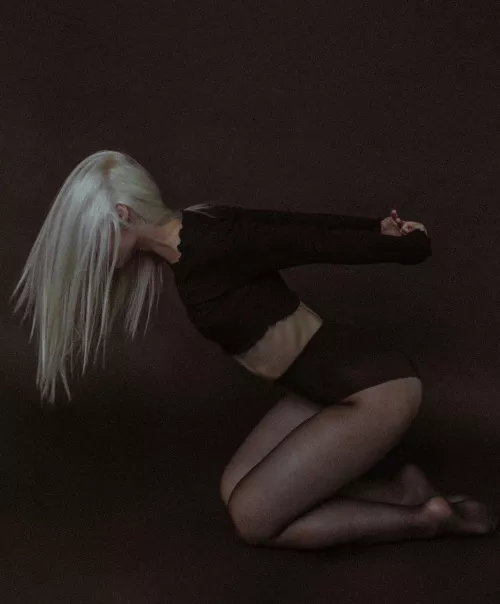 Me in the dark by AnnaOcori2