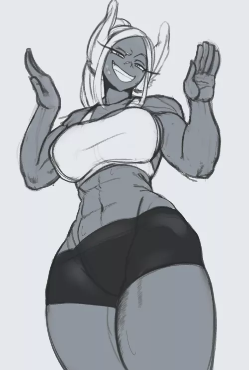 Mirko (@CastellDigital) [My Hero Academia] by TheTMoneyMan