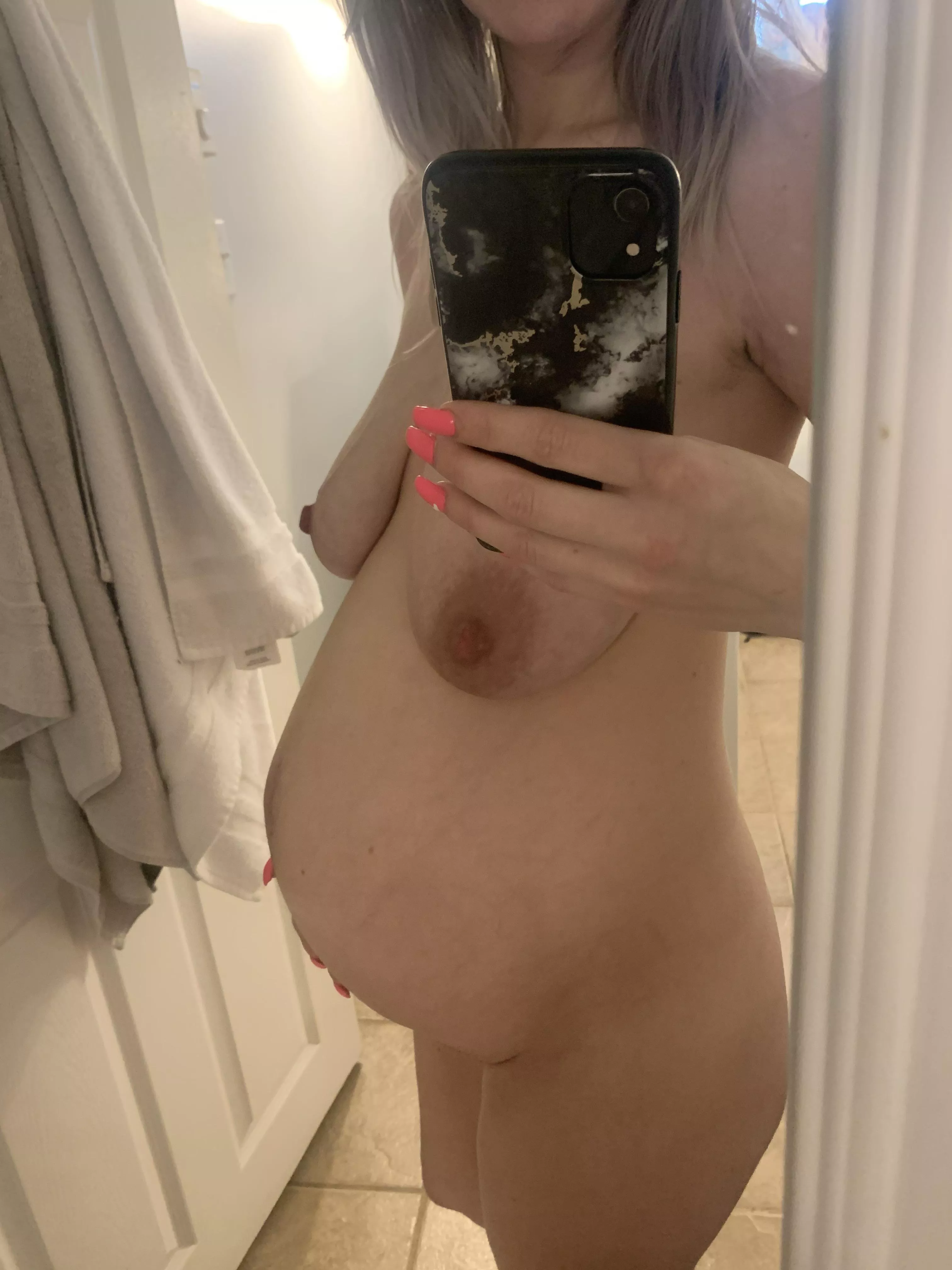 Missing my belly already 😩 posted by maebaexx23