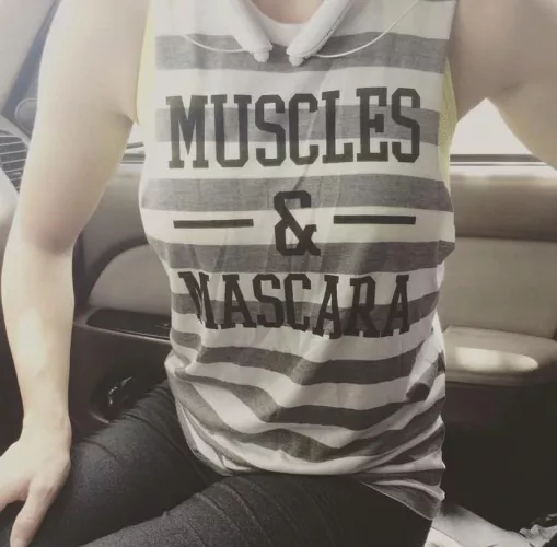 Monday gym outfit. I’m sure the shirt comes off halfway through but Happy Monday! by HereToPostGymPics