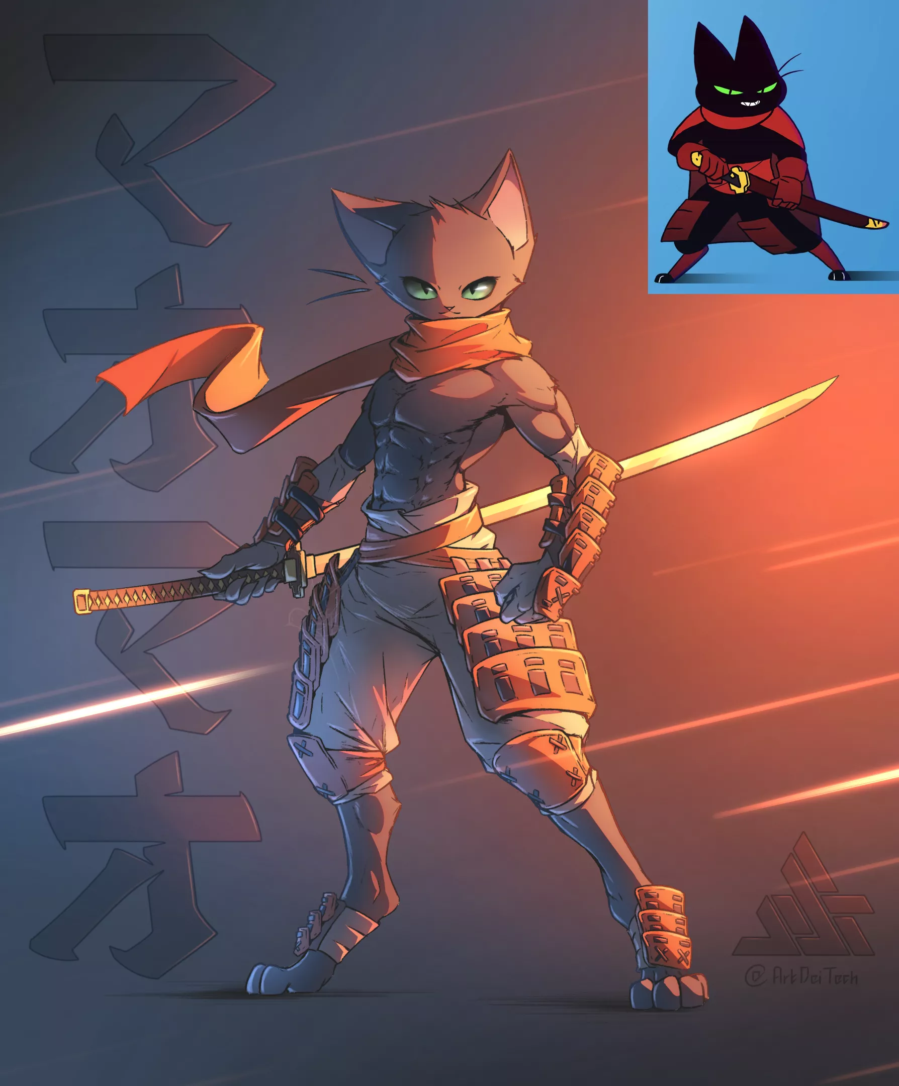 [OC] Mao Mao, anime-style fanart drawn by me! posted by Art_Dei_Tech