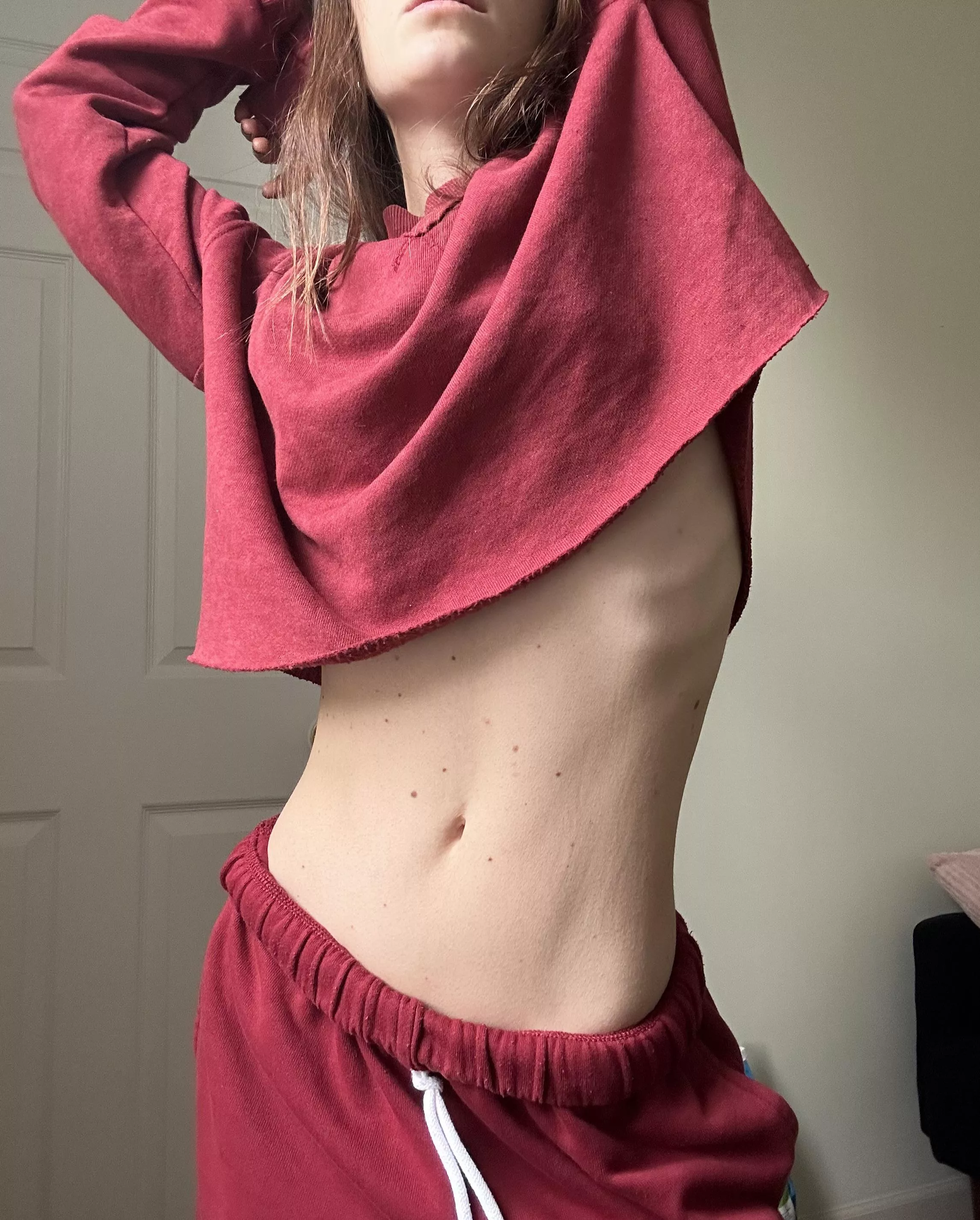 Red rib cage tease …. posted by Readsforpleasure