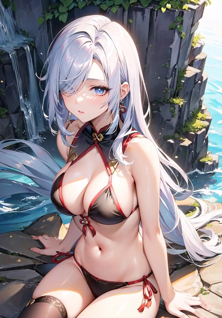 Shenhe [Genshin Impact] posted by CheetahSperm18