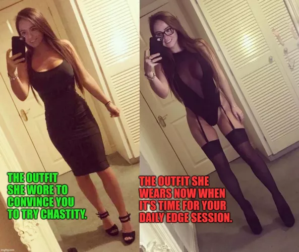 The teasing outfits always get sexier by startarctic99