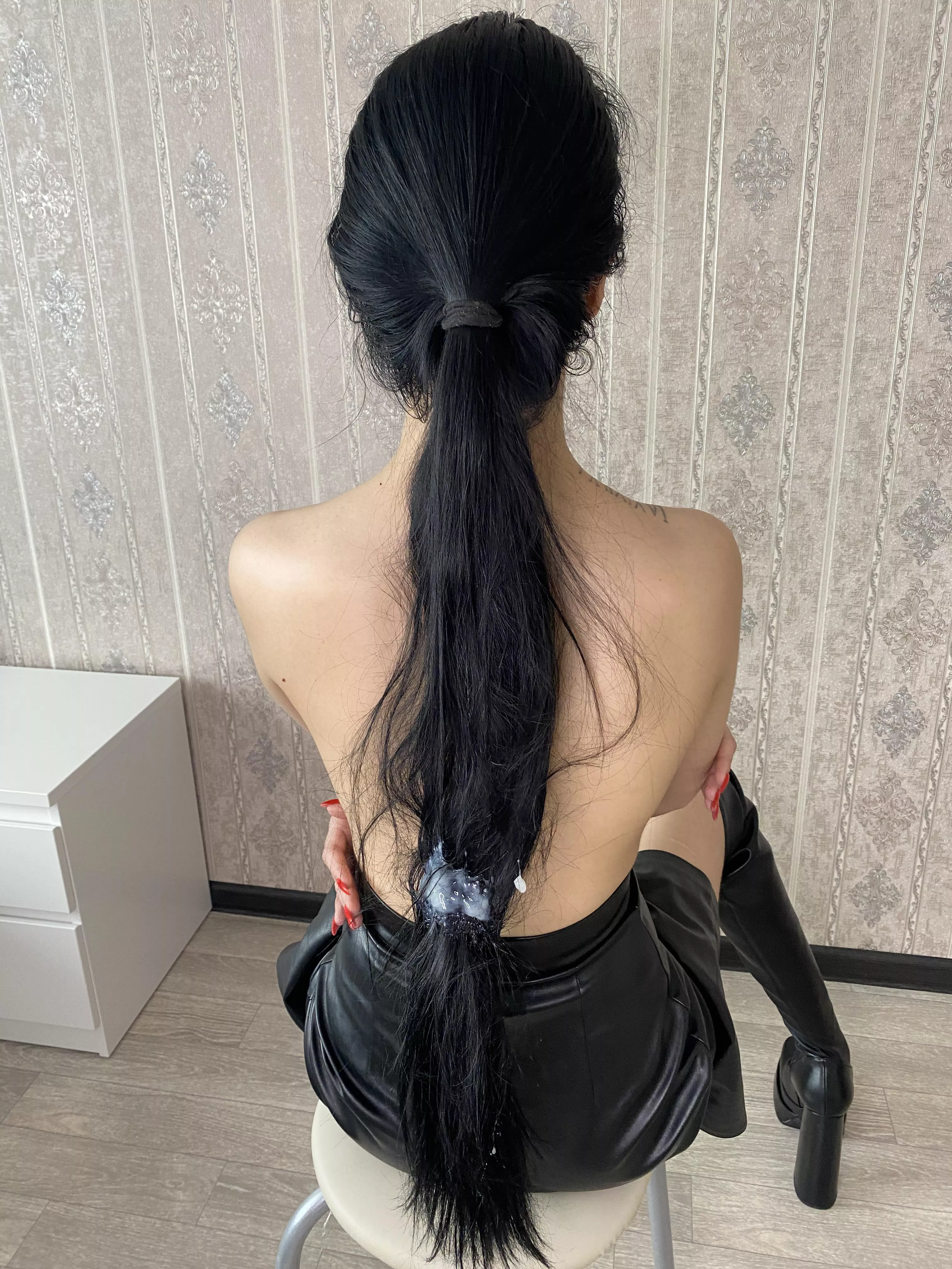 There's nothing like a sperm mask for your hair posted by katrin-cherry56