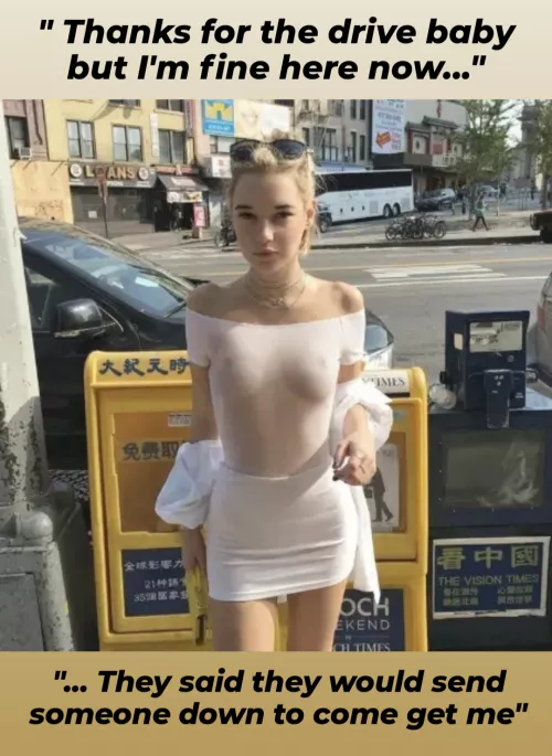 They will send someone down... by -JustKindaCurious-