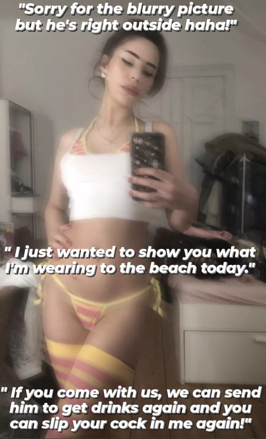 Trying to convince your friend to join the beach trip... posted by -JustKindaCurious-