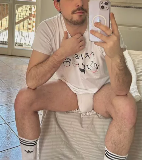 wanna eat my bulge? by ChestComprehensive72