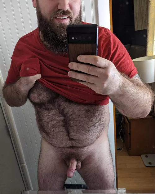 Well, the bush is getting quite unruly. 😏😈 by BeardedAnonnn