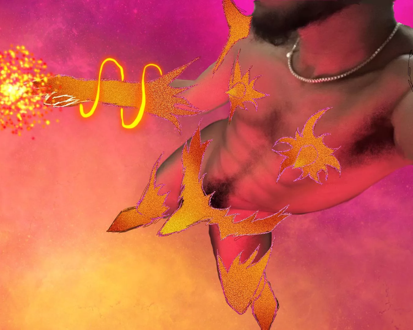 Who needs clothes when you have Digital space armor🦹🏾‍♀️ posted by fxckism