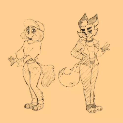 WIPs of Dolly and Rocky *updated* (by me, Luvo~) by luvo_pop