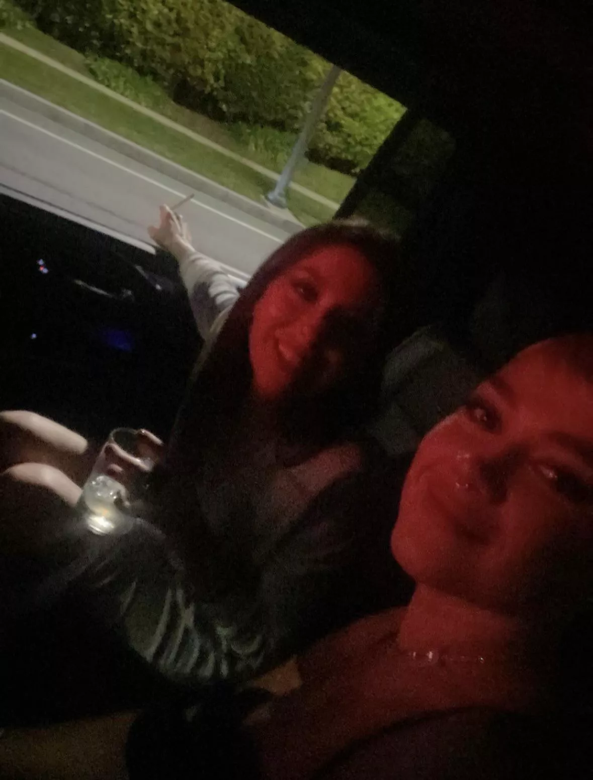 Actress Florence Pugh riding around with her smoking friend posted by sarrasgatti