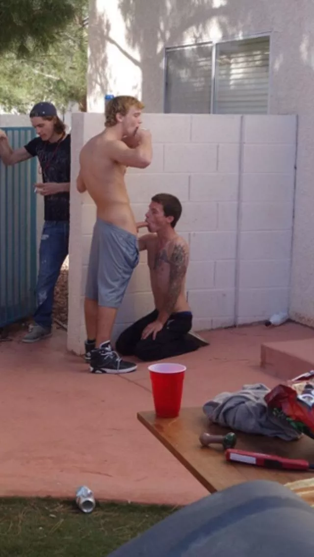 Frat Pledge Performing His Duty posted by Hairy_OtterDude