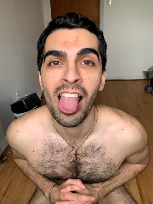 Good Christian boy waiting for your load 🙏🏽 by julyanfps