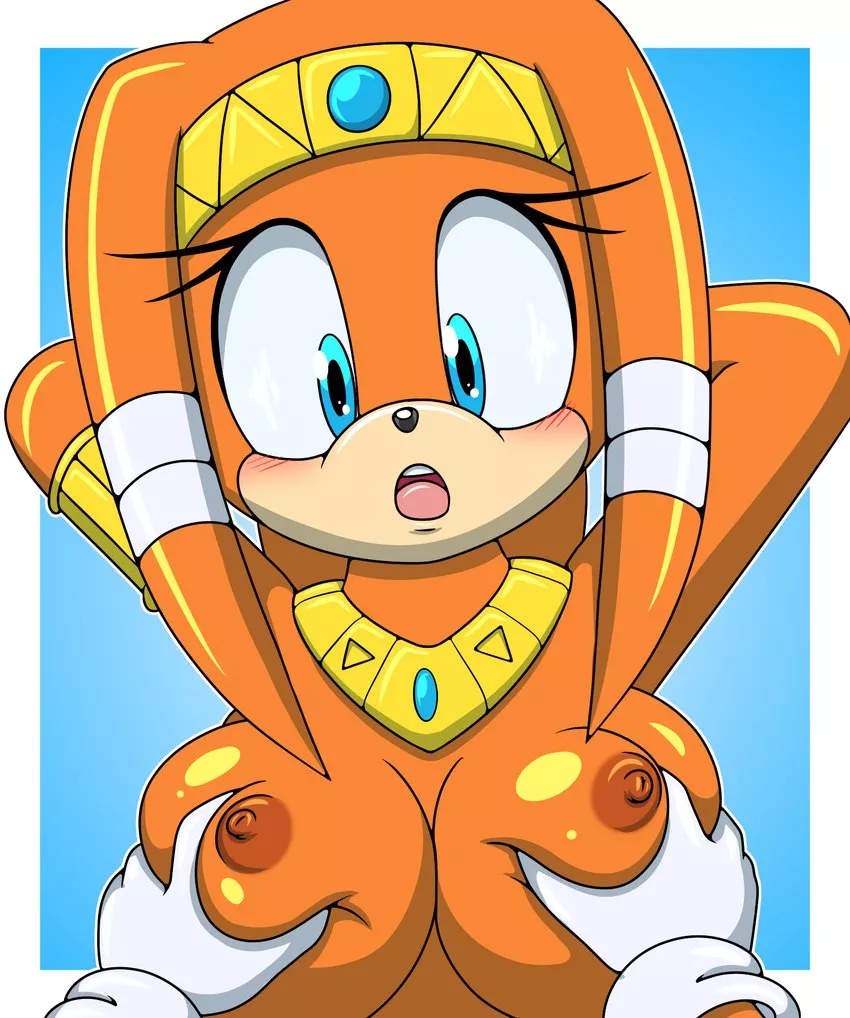 Grabbing Tikal [F] (sonicguru) posted by RainDMask