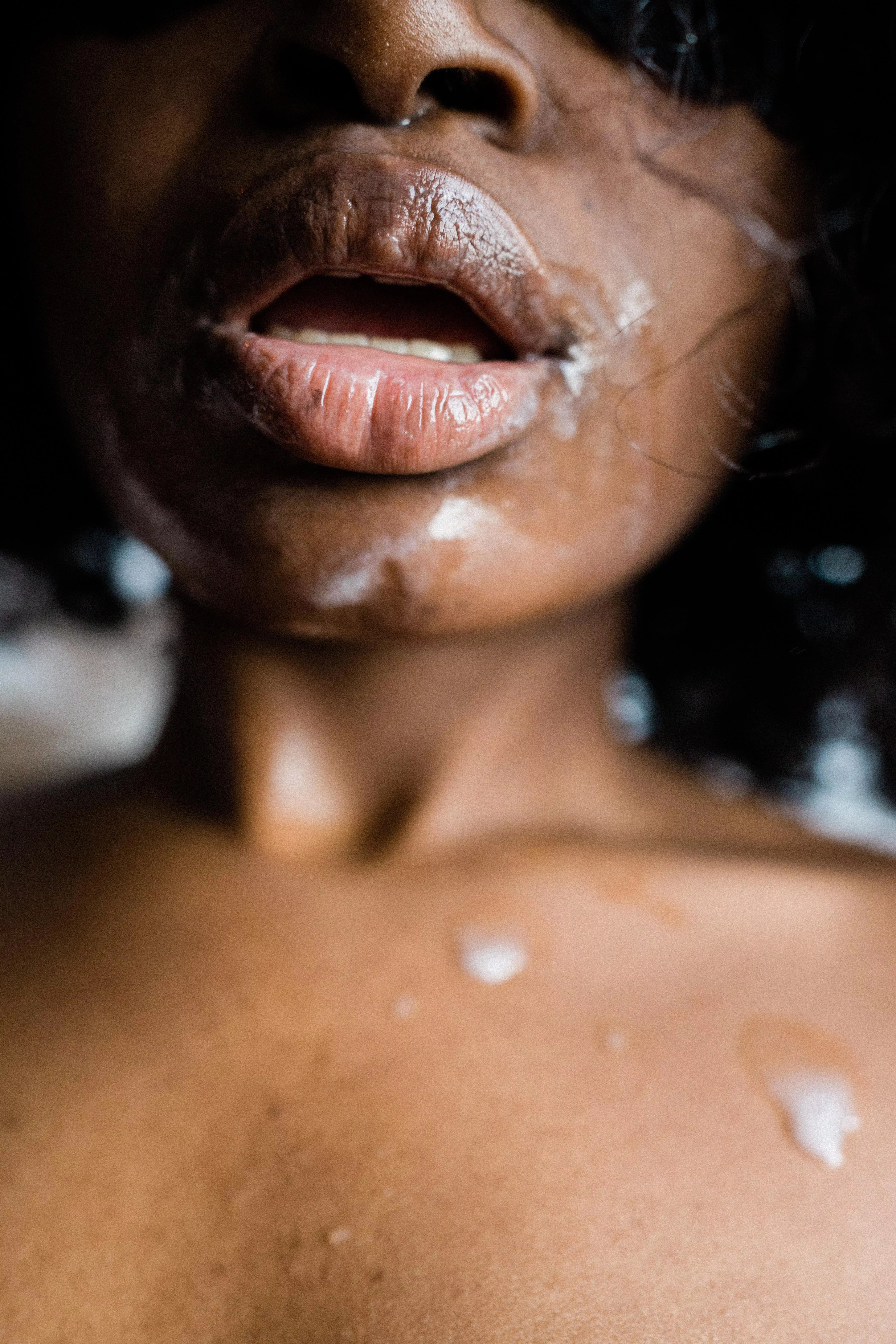 Idk if you guys are into artsy shit but I really wanna share this one with you. Just got a huge load but I’m still craving for dick. posted by darkpussey