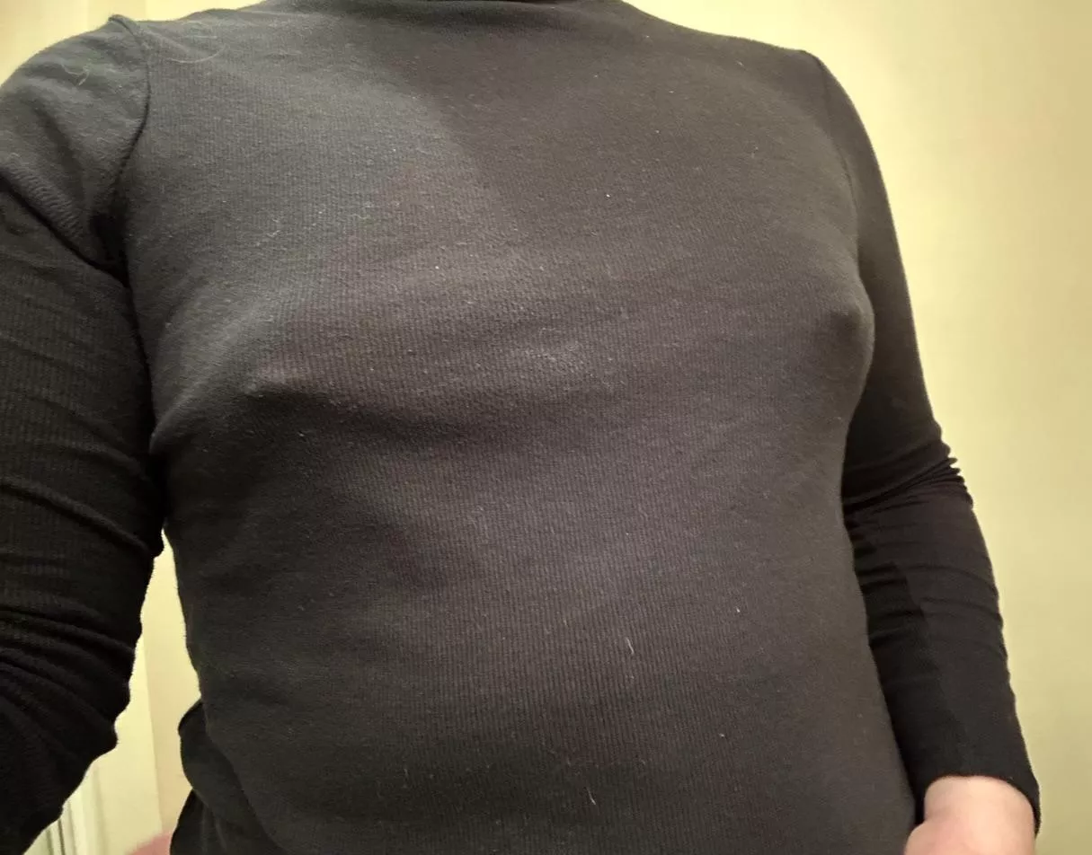 My favorite shirt to go braless in posted by bad-girl-bot