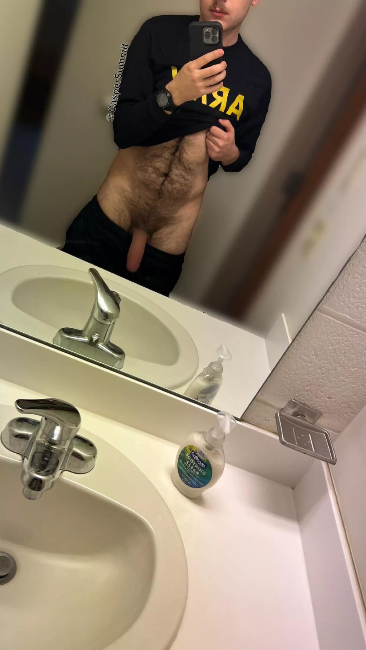 Peek-a-boo with a man in uniform posted by CasperSummit