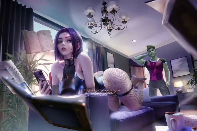 Raven (Sakimichan) by Natsu_1000