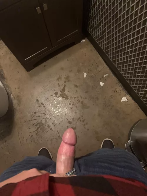 Sometimes I drink and get turned on (sorry for the dirty bar bathroom) by IsThisAverage