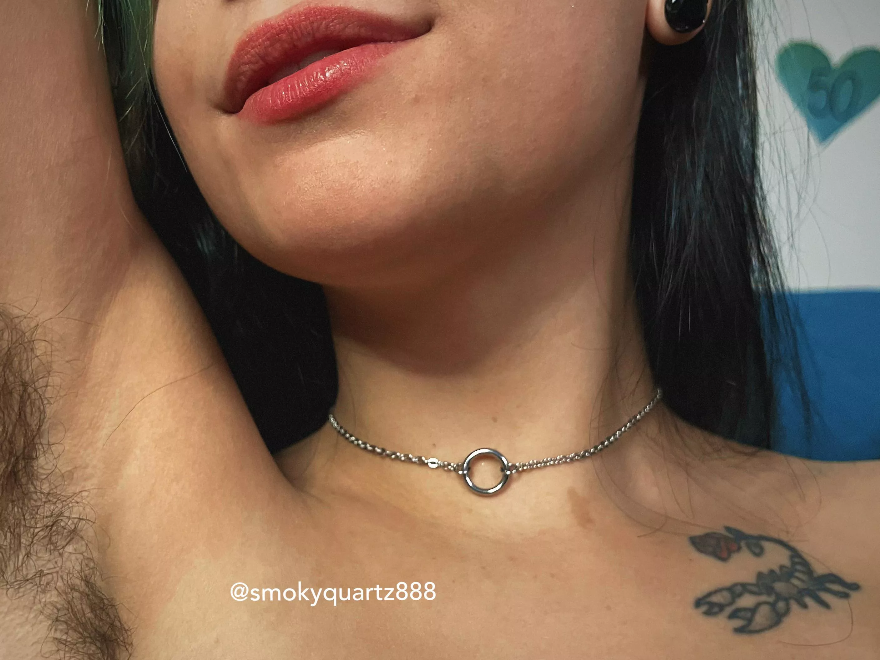 this humiliatrix is officially owned. in love with my day collar. posted by smokyquartz-888