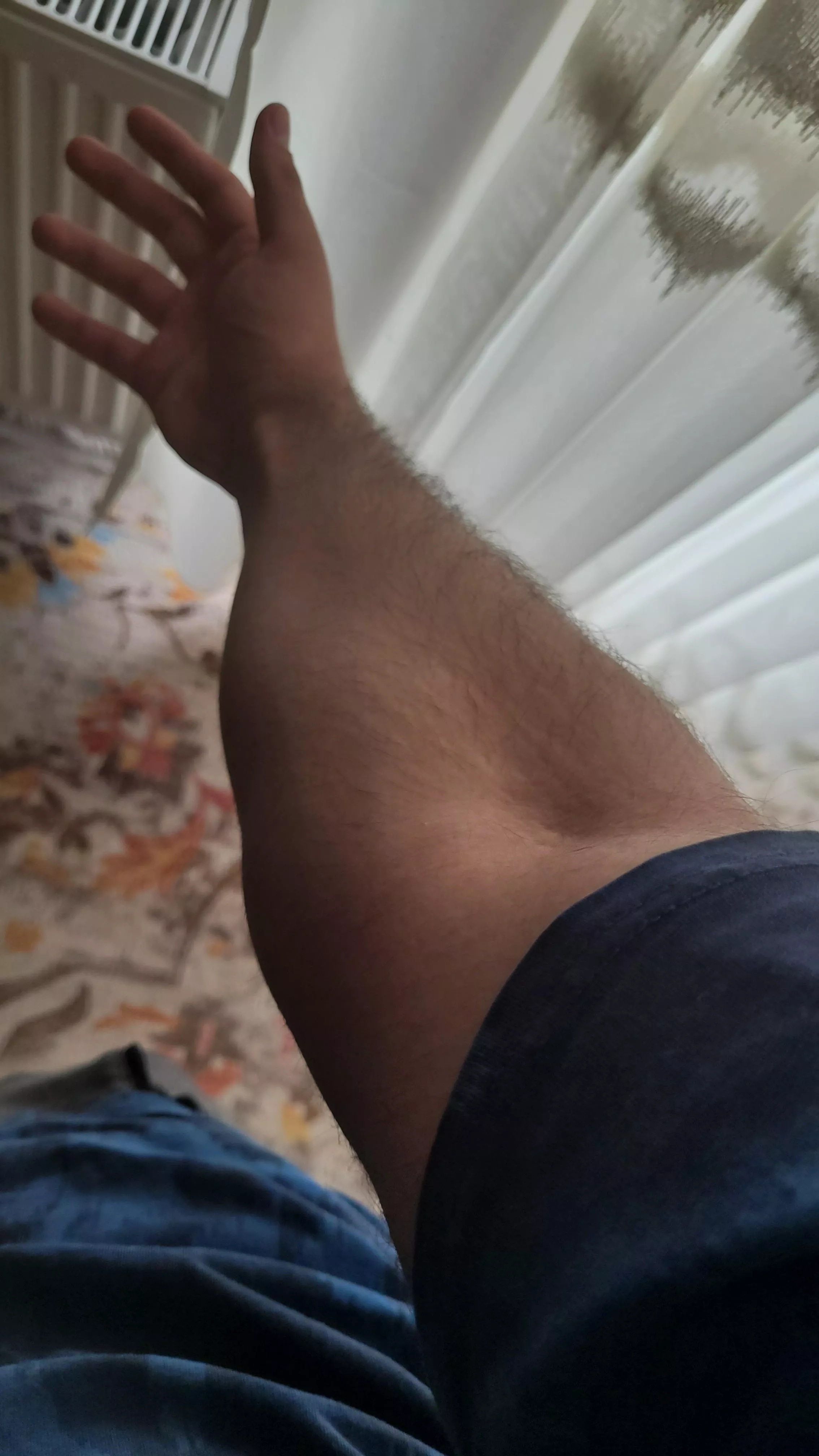 Wrap your hands around my arm with my hand on your throat. posted by V0xe_ll