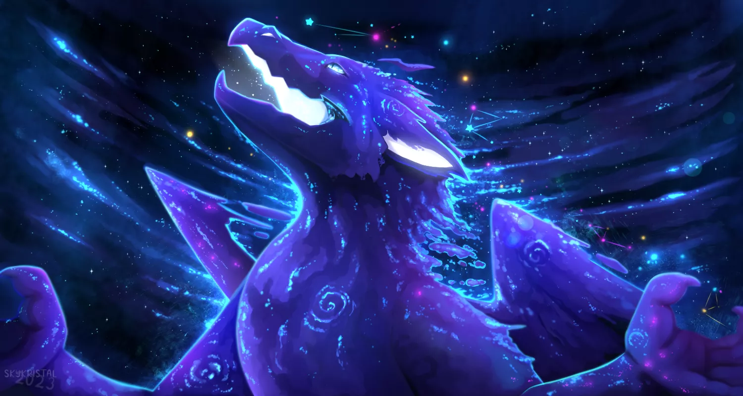 A million stars [art/character by me/Skykristal] posted by Skykristal