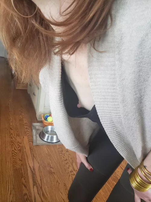 Always braless MILF...at work, at home, and always when I'm DTF. by openmarriagecpl