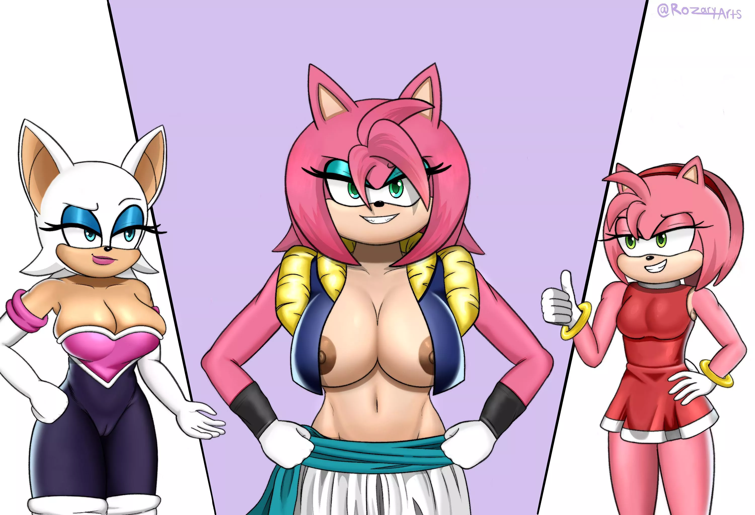 Amy Rouge Fusion [OC] posted by Rozary