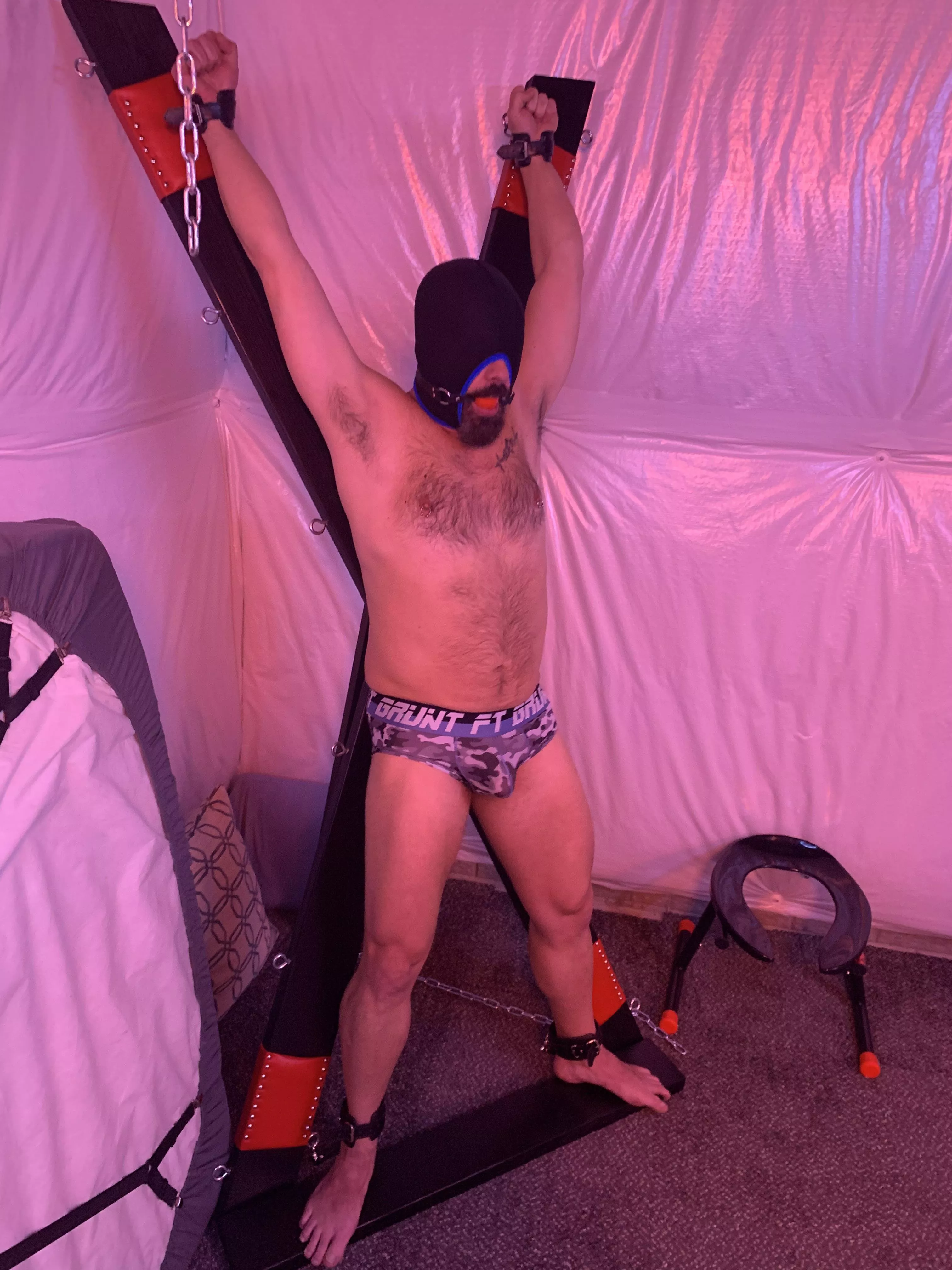 Bound and gagged and loving every minute! posted by iowacowboy77