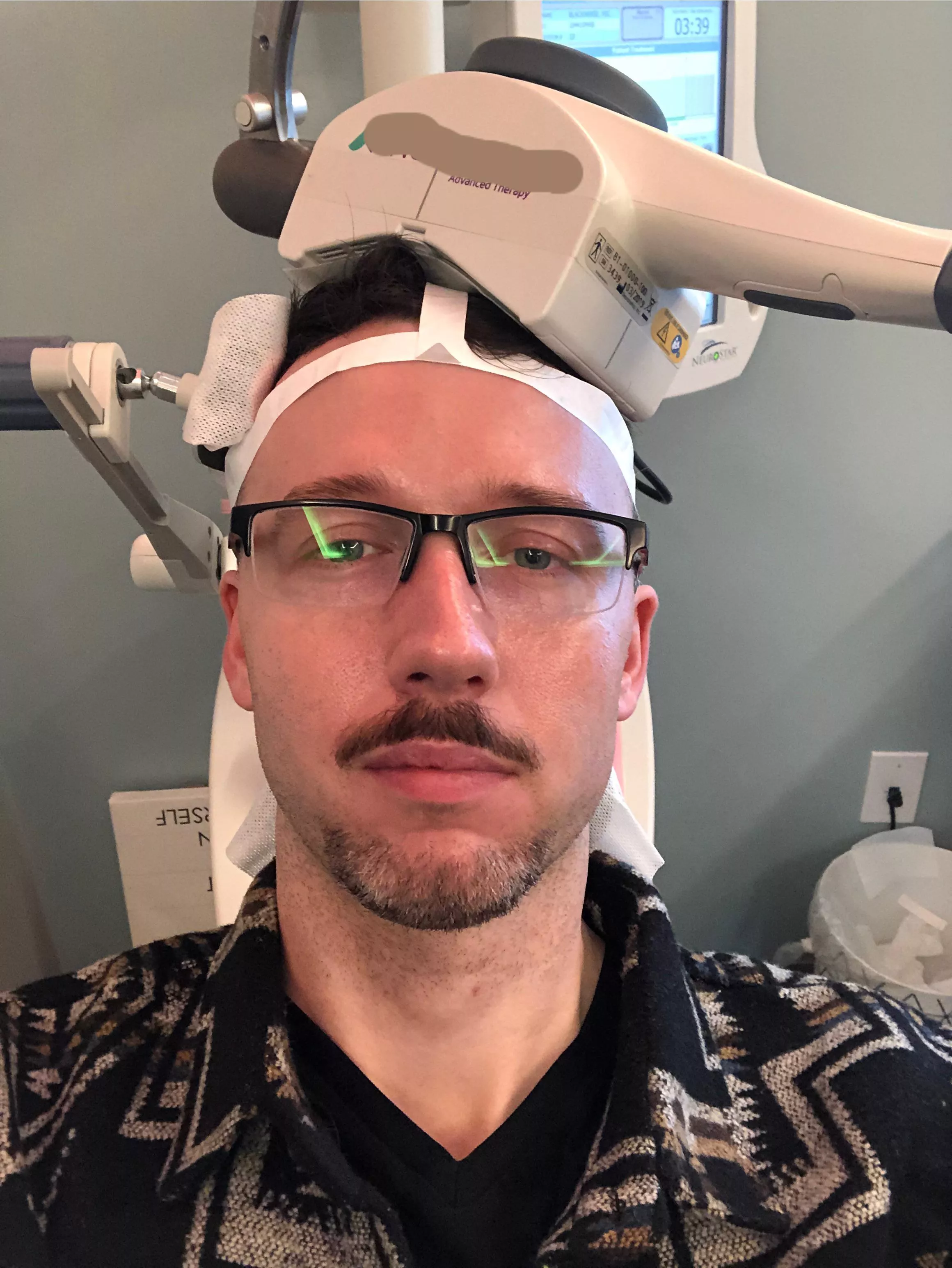 Getting my brain zapped. Depression be gone! posted by mikeybwood89