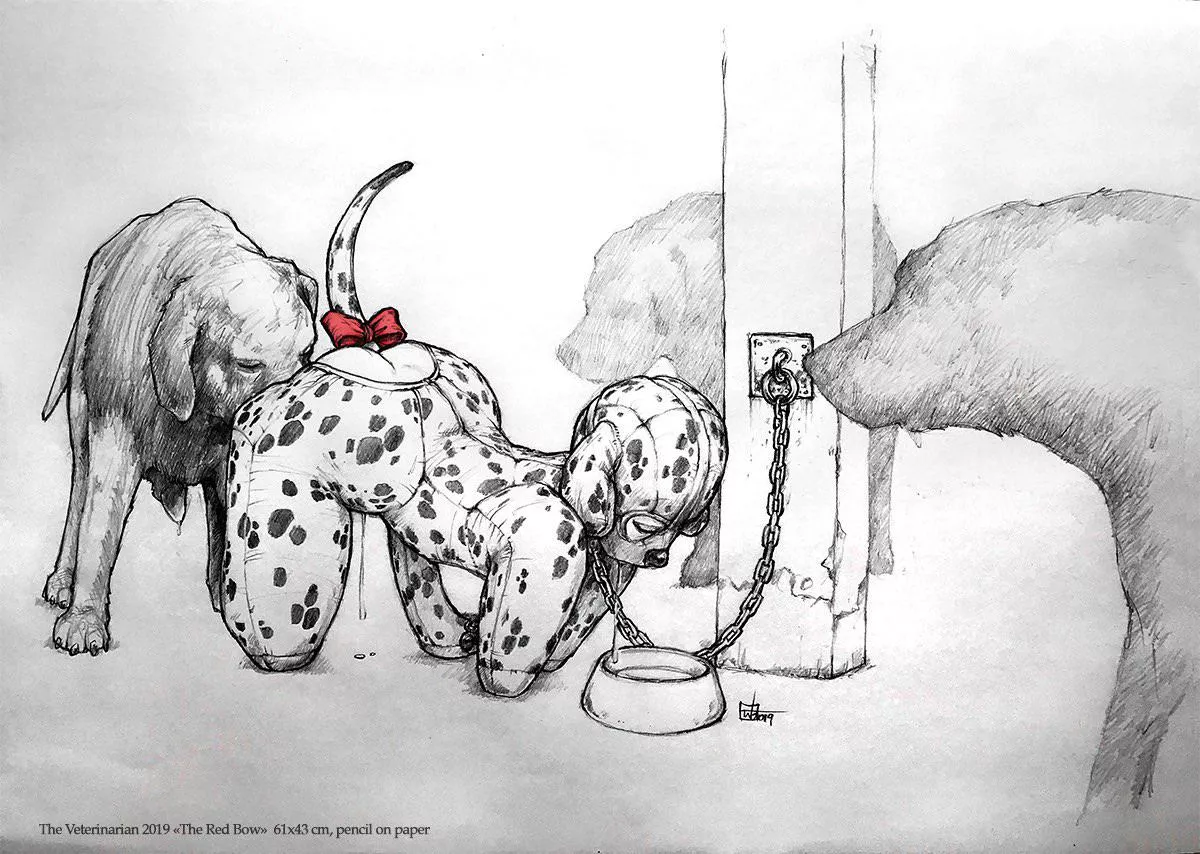 Helpless girl in a bitchsuit put outside for breeding posted by fantasyrper1551