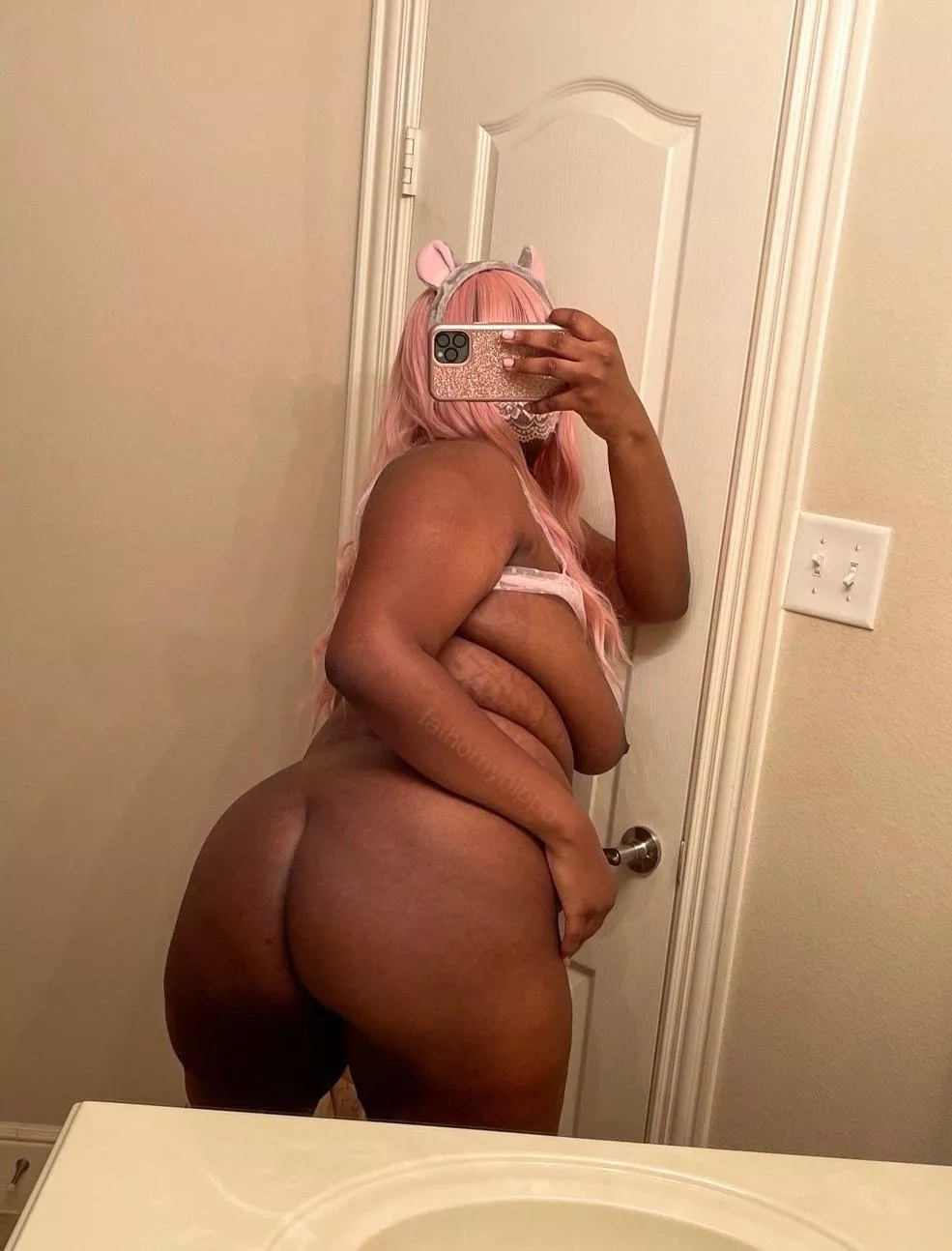 Hopefully, the birthmark on my butt doesn't bother you! posted by fathornyhippo