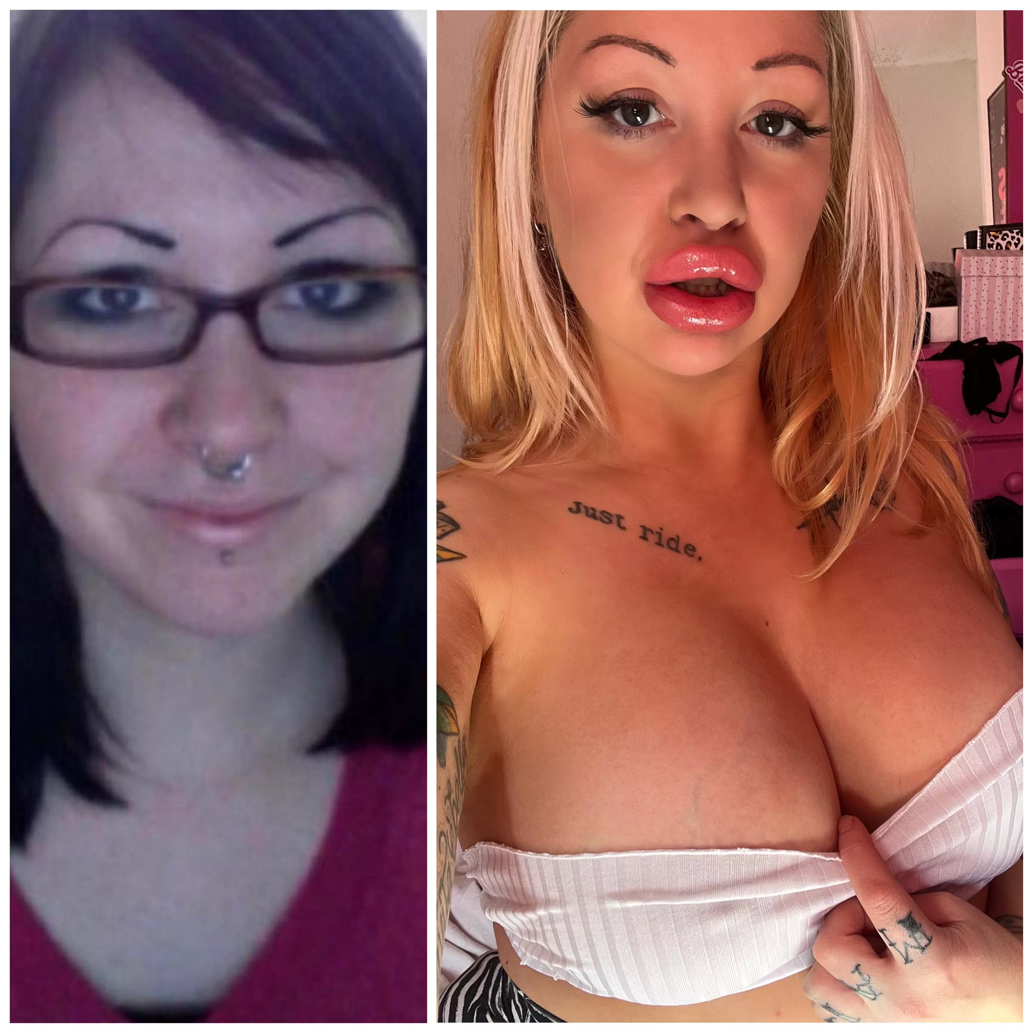 How it started/how it’s going… posted by laylabimbo