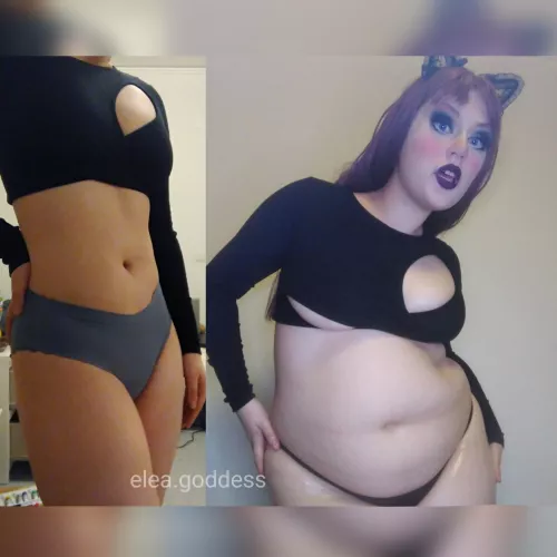 I can't believe my tits ever fit in that by elea-goddess