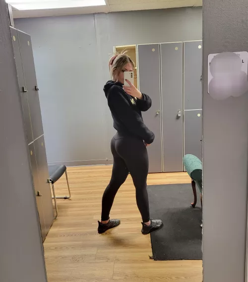 I was a little sweaty after my workout by Adventurous_Age_4113