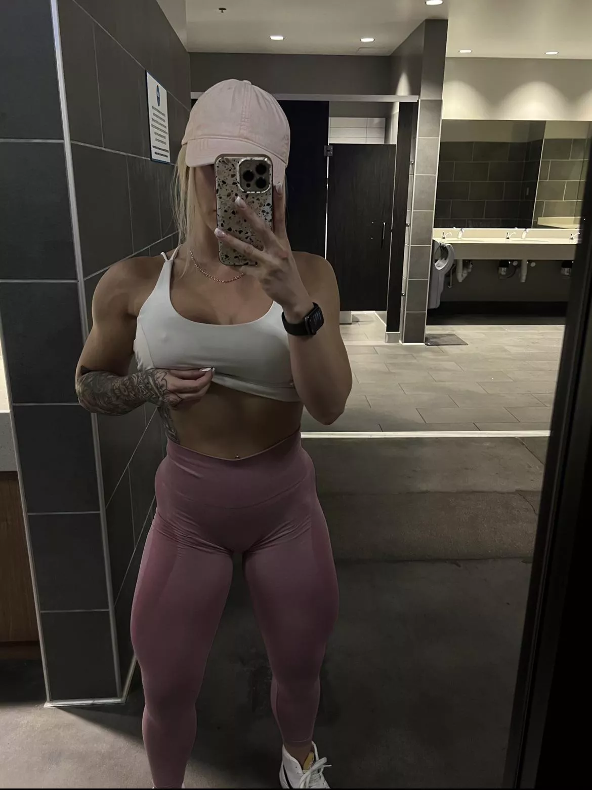 it was cold posted by FitnessBarbiee