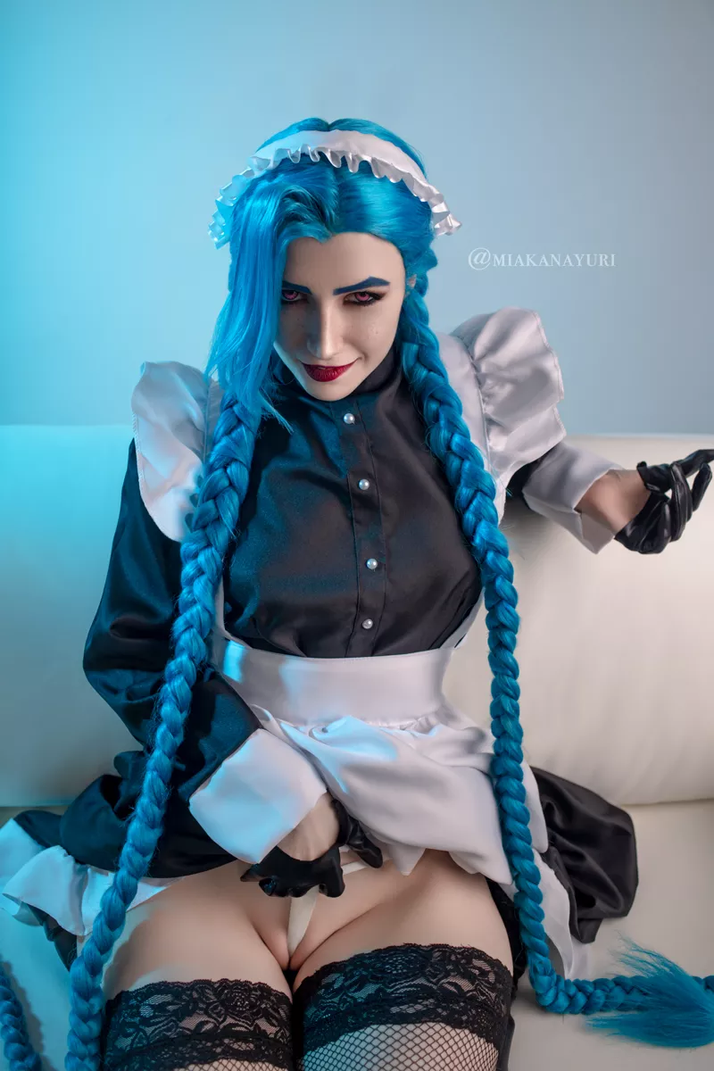 Jinx (maid ver.) by Miakanayuri posted by Miakanayuri