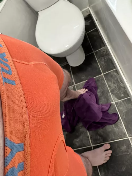 Morning bulge just popping through boxers by scotshornyguy