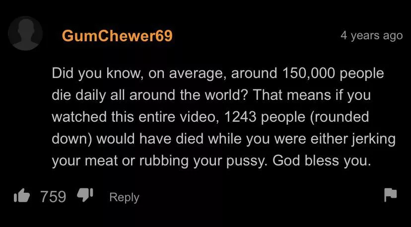 Nothing but facts posted by CherryIntelligent856