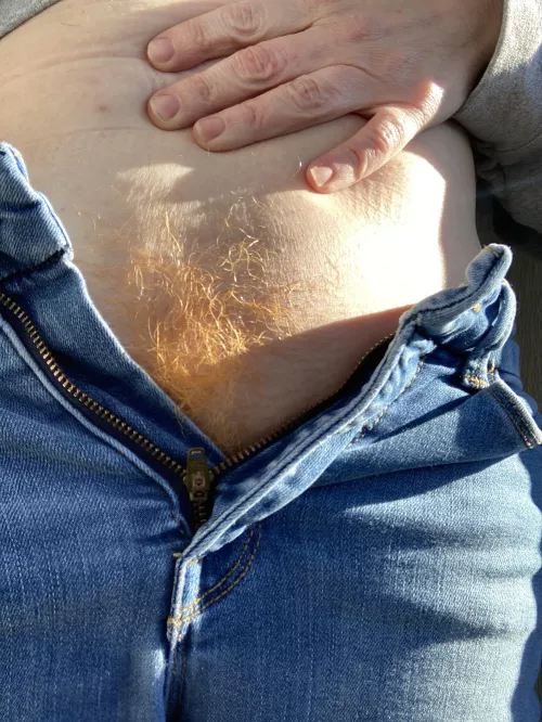 Peeking in the sunshine! I can’t wait to be naked outside when it’s warm! by RustyFlirt5714