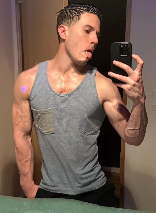 ready for bed after my night full-body moisturizing ritual. #ihadapurplelight by DefinitionFamous9656