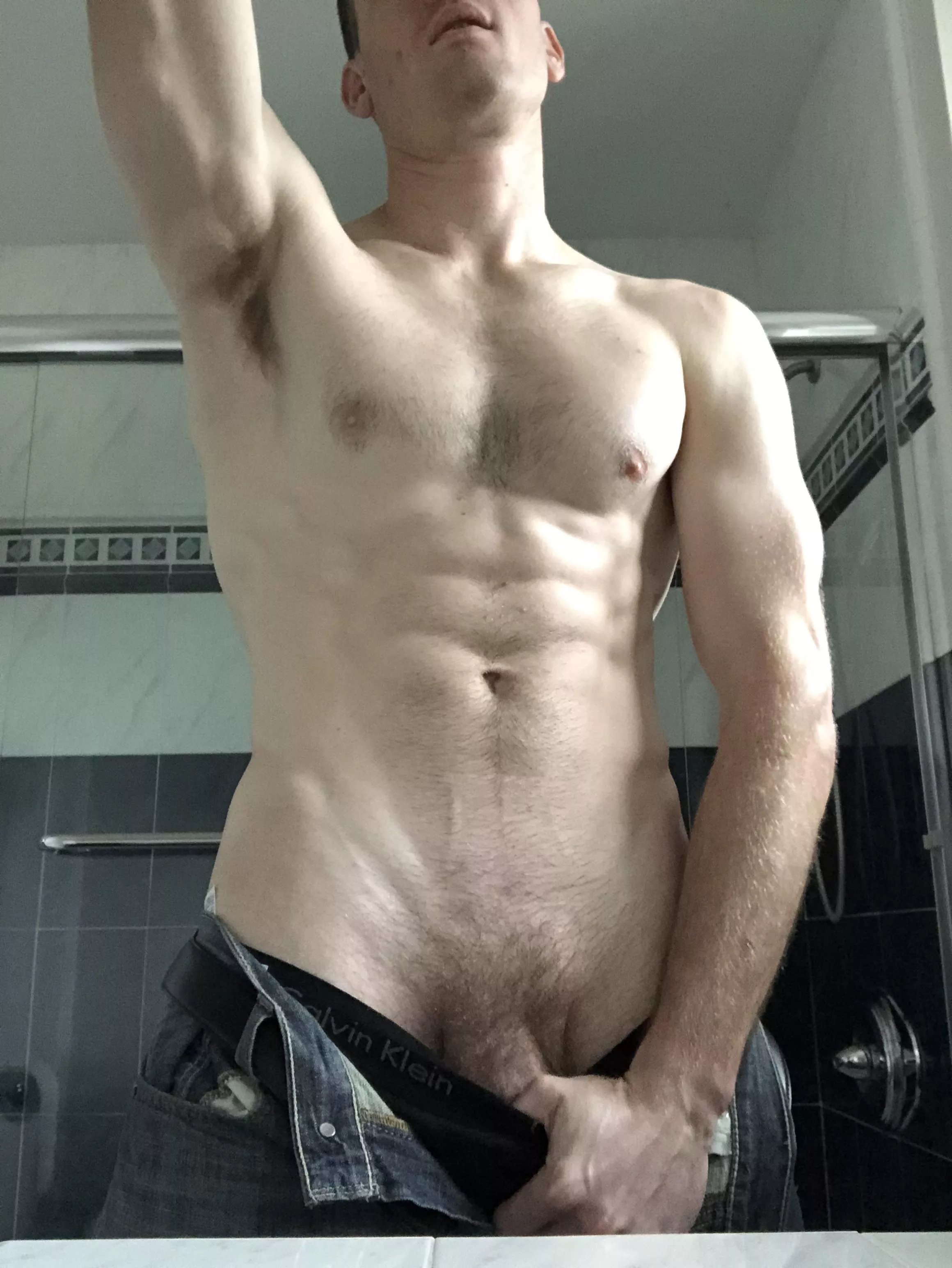 Run your hands up my body. posted by johnfuckme69