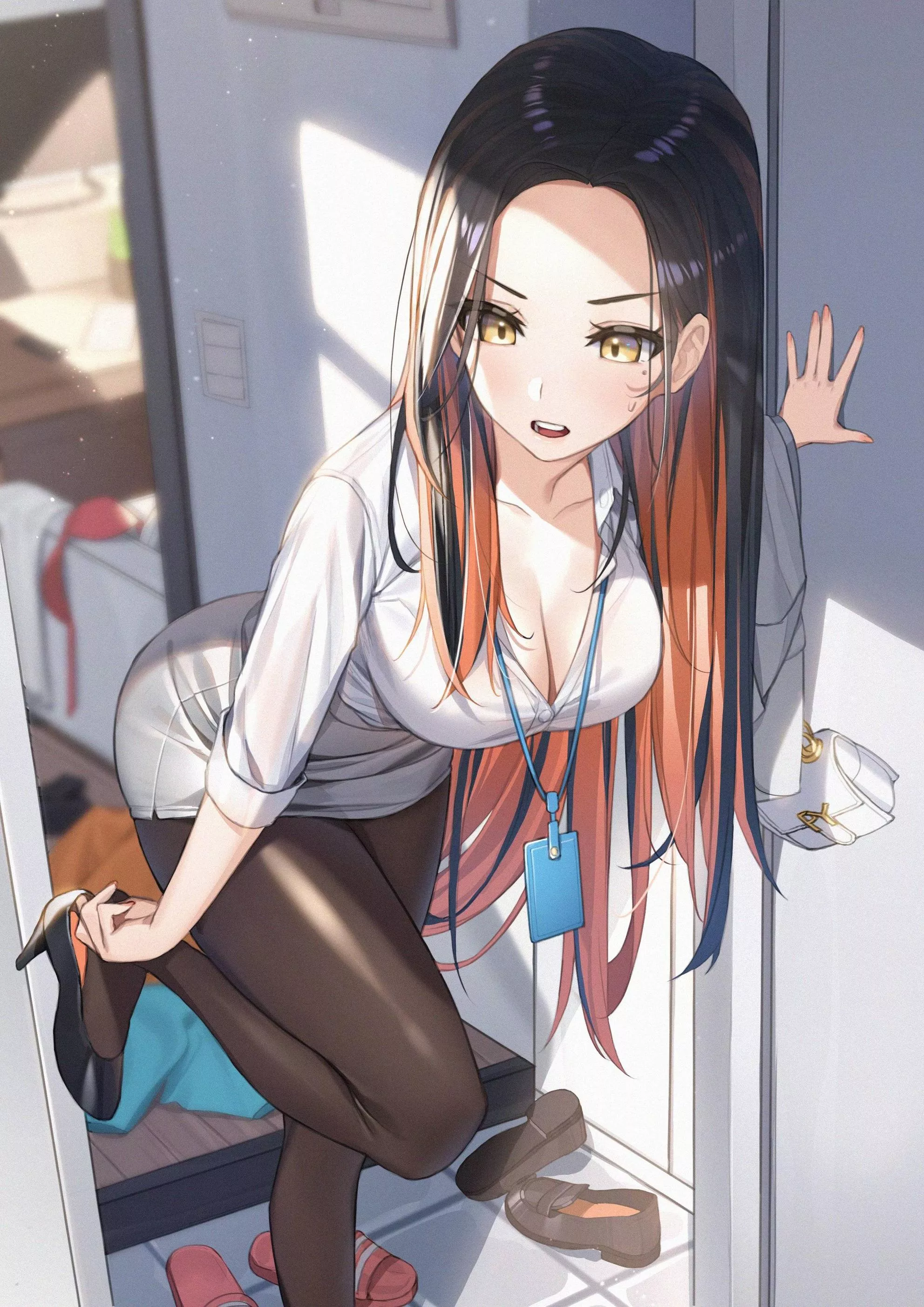 Running Late to Work [Artist's Original] posted by CheetahSperm18